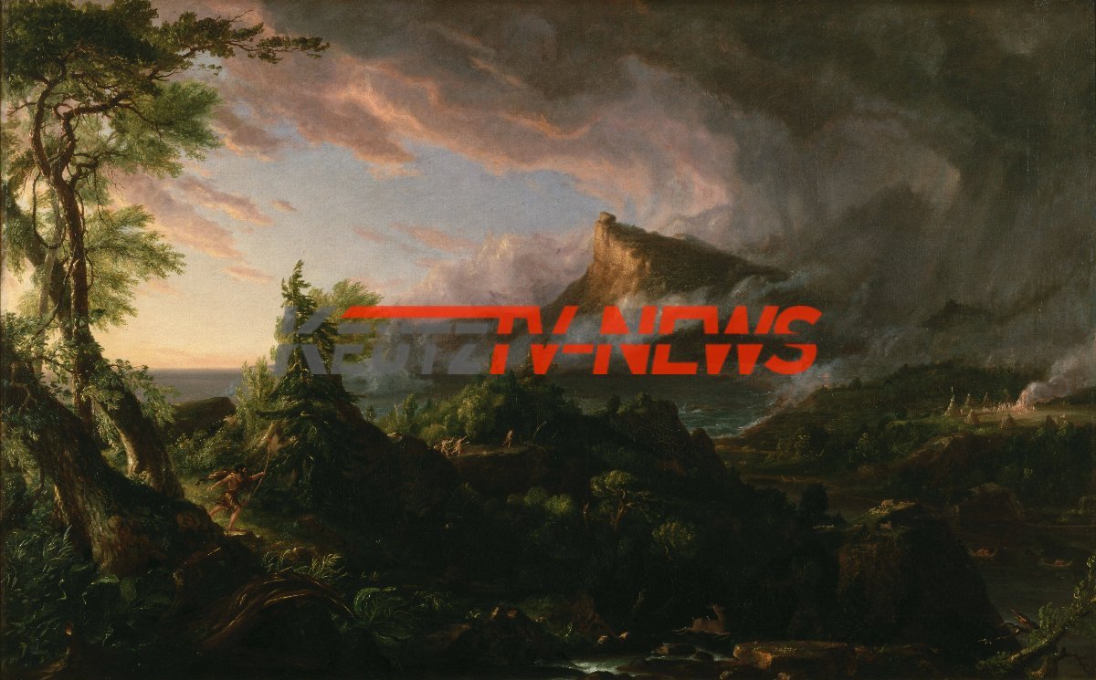 Kornsand: Brennende Wohnwagen und brennendes Motorboot